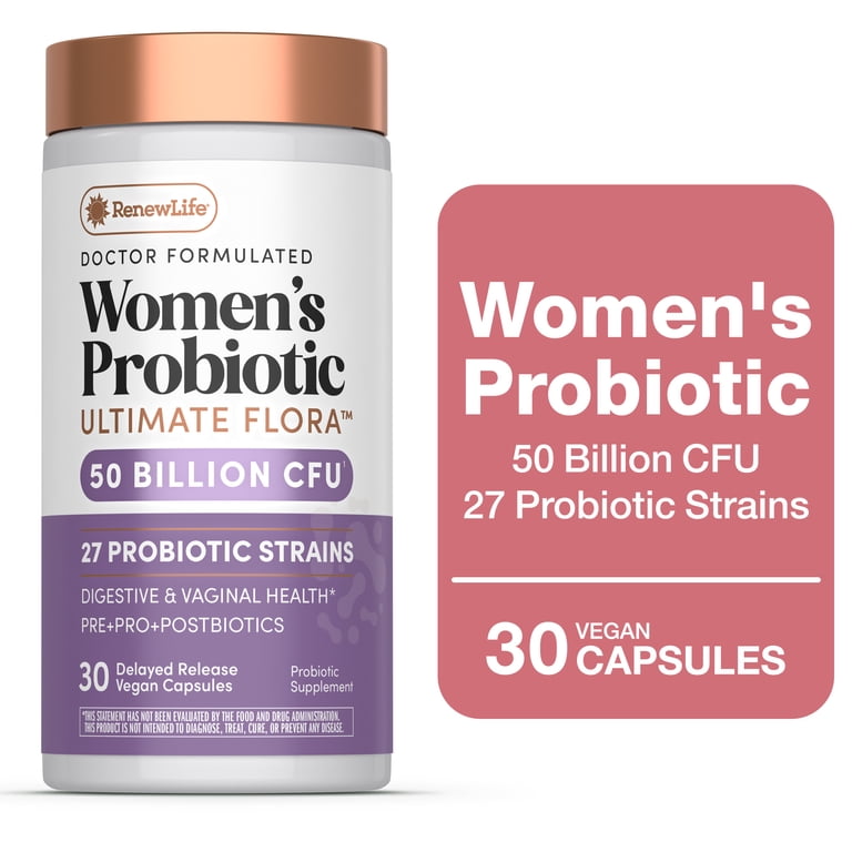 Renew Life Ultimate Flora Women's 50 Billion Probiotics photo 1