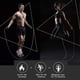 thumbnail image 3 of Comba para saltar con contador digital, comba de velocidad, cuerda de acero con revestimiento de PVC, comba con contador de calorías y asas antideslizantes para entrenamiento, fitness para niños y, 3 of 3
