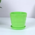 thumbnail image 2 of Dsseng Pot de Fleurs en Plastique Coloré pour Décoration Intérieure, Cactus, Succulentes, 2 of 5