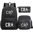 thumbnail image 1 of Fashion Cr7 Teenage Boys Backpack - Trendy Bags For Boys, Children, Students - Schoolbags, Laptop Backpacks With Three-piece Set, 1 of 1