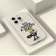 thumbnail image 4 of Muestra tu estilo con una moderna funda de teléfono plateada mate con diseño de dibujos animados para iPhone15 Pro Max 14 13 12 Pro 11, 4 of 4