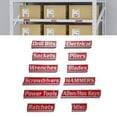 thumbnail image 2 of 12 Pack of Magnetic Toolbox Labels, 3D Printed Magnetic Tool Box Labels, Reusable Tags for Steel Toolboxes, Carts, Drawers, and Cabinets, Easy to Stick and Remove, 2 of 3