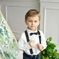 thumbnail image 7 of TELOLY 2 pack Child Kids Suspenders Bowtie Set - Adjustable Suspender Set for Boys and Girls, 7 of 7