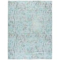 thumbnail image 2 of SAFAVIEH Malibu Hyacinth Distressed Polyester Machine Washable Area Rug, Grey/Green, 9' x 12', 2 of 13