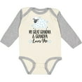 thumbnail image 3 of Inktastic My Great Grandpa and Grandma Love Me Boy Lamb Boys or Girls Long Sleeve Baby Bodysuit, 3 of 5