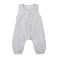 thumbnail image 1 of Esaierr Newborn Girls Boys Jumpsuit Sleeveless Crewneck Vest Crawl Suit 6-24M, 1 of 5