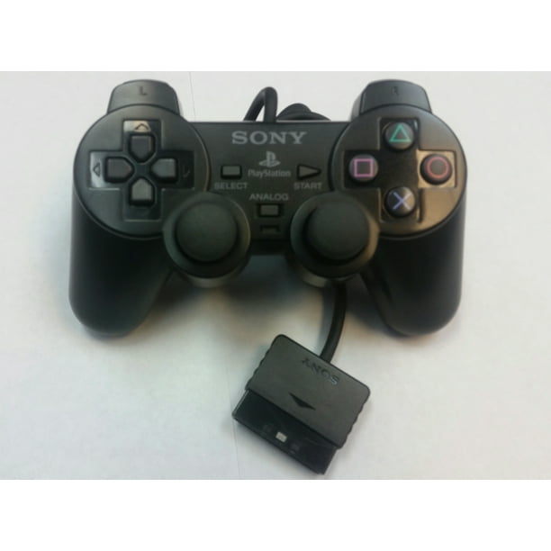 Award acquaintance Palace Sony Playstation 2 PS2 Black Original Genuine Controller (Used) -  Walmart.com