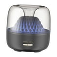 thumbnail image 1 of Humidificador de aire de 200 ml, difusor de aroma silencioso con 2 modos de pulverización y control remoto con Negro, 1 of 9