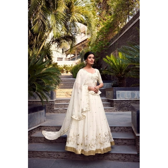 Readytowearshop, Readytowear OffWhite Lehenga choli for women, for Indian wedding guest lehenga choli