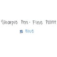 thumbnail image 7 of Sharpie 1742664 Permanent Water Resistant Pen, Blue Ink, 12 Pens (SAN1742664), 7 of 7