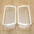 thumbnail image 5 of Kojem 2pcs Refrigerator Door Bin Shelf Compatible with Whirlpool Refrigerator W10321304, 5 of 10