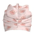 thumbnail image 3 of Xecao Cute Pig Face Print Beanie Hat Toddler Girls Boys, Baby Hats Winter Warm Knitted Thermal, Kids Winter Caps, 3 of 7