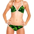 thumbnail image 2 of Saint Patrick's Day Swimsuit Women Bikini Set with Detachable Sponge & Adjustable Strap, Two-Pack Ideal for Beach & Pool Parties, 2 of 6