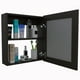 thumbnail image 4 of Deco Home Excelsior Gabinete de ba&ntilde;o luma armable, Color Chocolate, Dimensiones 47.2 Largo X 14.6 Ancho X 52.2 Alto cm, Estilo contempor&aacute;neo, con un Espejo Amplio Deco Home LUMA, 4 of 8