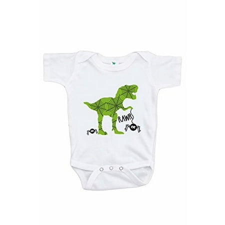 

7 ate 9 Apparel Boy s Dinosaur Halloween Onepiece Black