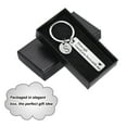 thumbnail image 4 of Uxcell Drive Safe Keychain, 1 Set Letter S Keychain I Need You Here with Me, Silver, 4 of 6