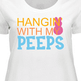 thumbnail image 4 of Inktastic Hanging with My Peeps Women's Plus Size T-Shirt, 4 of 5