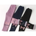 thumbnail image 5 of Ougyinr 1-10Y Girls Fleece Lined Leggings Cotton Kitty Print Thermal Pants Thick Warm Tights Winter Clothes for Kids Baby Toddler, 5 of 8