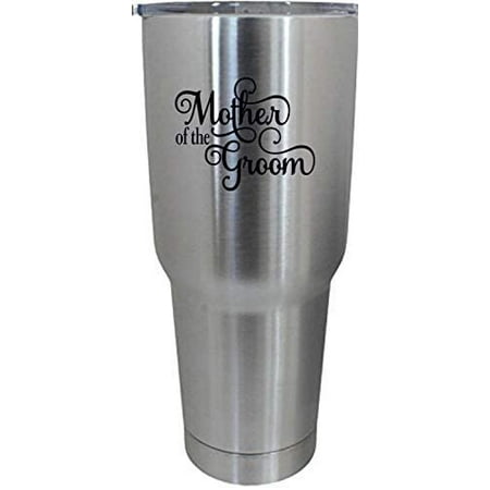 

Mother Of The Groom Samantha Font Wedding Party Themed Etched 30oz Stainless Steel Tumbler