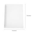 thumbnail image 4 of Weiweiguan Loose Leaf Binder Cover Refillable Notebook Shell Translucent Planner Binder Cover, 4 of 7