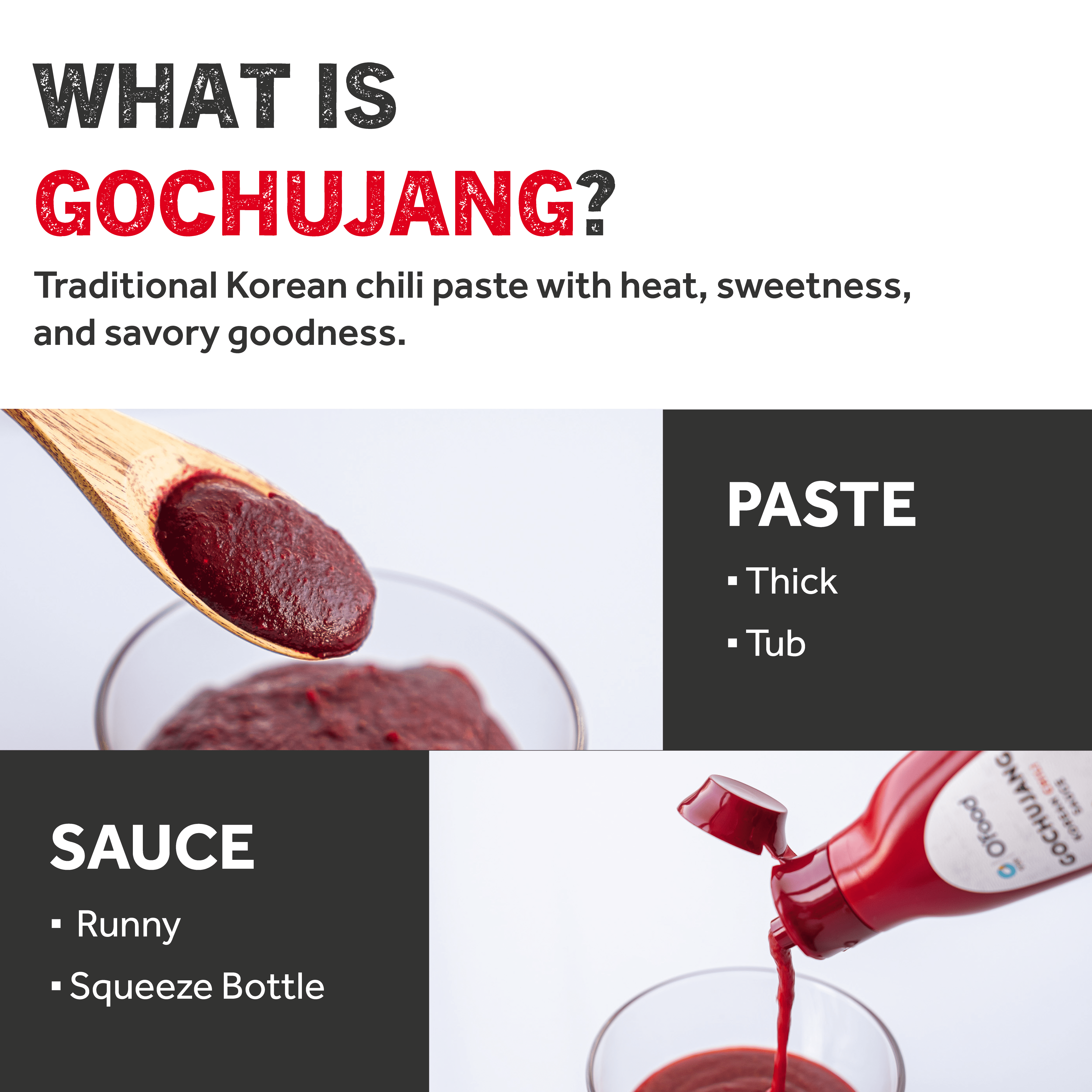 O'Food Gochujang Korean Chili Sauce, 7.5 oz