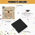 thumbnail image 2 of Kicpot  Graduation Gifts for Her Him 2025, Class of 2025 Bracelet School Leavers Gifts Box End of Year Presents Message Card Tassel for Students High School University Graduates, 2 of 7