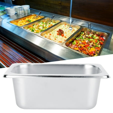 Domqga Serving Basin, Buffet Basin, Stainless Steel Food Buffet Basin ...