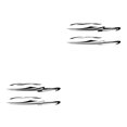 thumbnail image 1 of Becaristey Easy To Attach Car Accessory Cool Style And Personalized Fashionable Decorative Black and Grey 2Set, 1 of 6