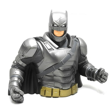 - Batman v Superman Vinyl Bust Bank: Armored Batman