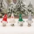 thumbnail image 6 of 1 Pack Skiing Snow Santa Gnome Stuffed Christmas Tabletop Decoration Gnomes Plush Xmas Winter Ski Sled Decorations Gift for Farmhouse Tiered Tray Holiday Festival Party, 6 of 6