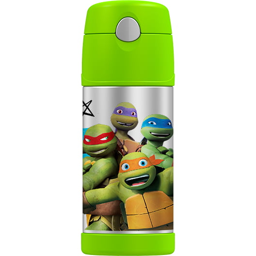 Teenage Mutant Ninja Turtles Thermos Funtainer 12 Ounce Bottle 