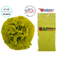 thumbnail image 3 of Citrus Green Tissue Paper Squares, Bulk 100 Sheets, A1 Bakery Supplies, Large 15 Inch x 20 Inch, 3 of 14
