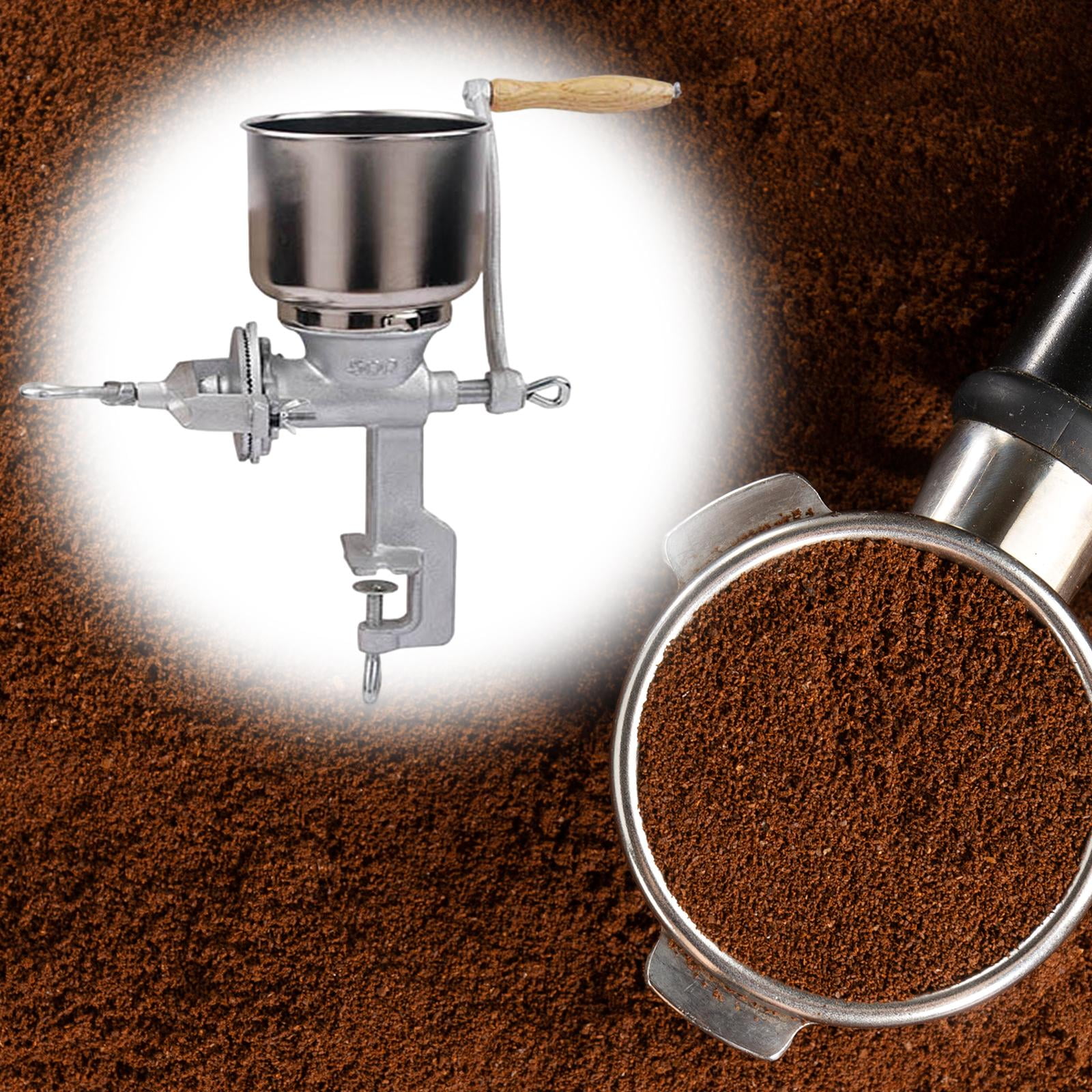 CUTICATE Dry Spice Crank Milling Machine Corn Mill Machine Countertop Clamp Hand Crank Grain Mill Commercial Use Coffee Beans Grinding