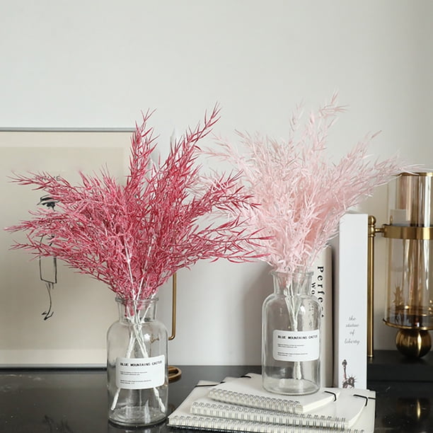 onlyliua Promoción de Temporada Hierba de Niebla, Flor Artificial, Decoración Del Hogar, Ramo de Boda