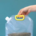 thumbnail image 4 of Bolsa de almacenamiento sellada, bolsa de embalaje de arroz, granos a prueba de humedad, a prueba de insectos, transparente, gruesa, portátil, de grado alimenticio, 1/3/5 Uds., 4 of 4