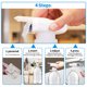 thumbnail image 3 of Dispensador automático de bebidas, dispensador de leche manos libres, dispensador de bebidas, dispensador de bebidas para jugo de refrigerador, paquete de 2 blanco, 3 of 6
