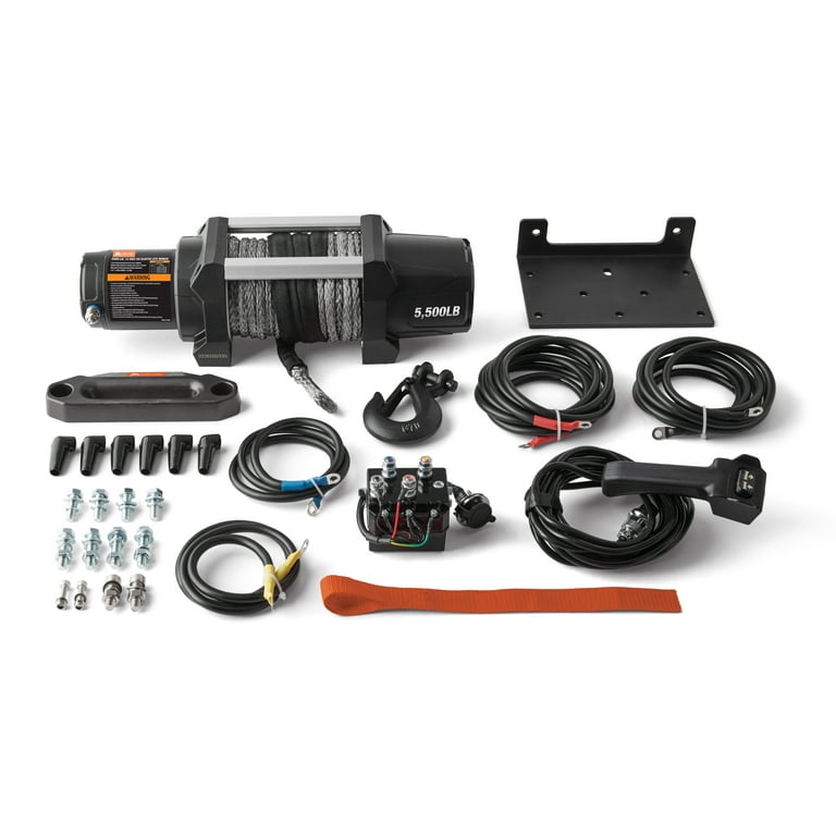 WT5001・WT5002・WT50049・WT50519・WT50549セット Ozark Trail 5500LB UTV Electric Winch with Wired Remote, Mounting