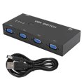 thumbnail image 1 of Accessoires Informatiques 4-en-1-Out, Switcher, Adaptateur VGA Plug And Play, pour Décodeurs, Ordinateurs Portables, Projecteurs, Vidéo, Audio Maison, 1 of 8