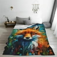 thumbnail image 2 of Football Blanket Sprots Gifts Throw Blankets Cozy Fleece Flannel Blanket Soft Warm Plush Bedding Football Stuff Room Decor Gift for Boys Girls Men Women Teens for Couch Sofa Bed 60"X50", 2 of 5