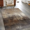 thumbnail image 2 of 3'x5' Area Rugs, Brown Indoor Outdoor Area Rug for Living Room Bedroom, Modern Abstract Art Oil Painting Ombre Washable Bathroom Rugs Kitchen Floor Carpet Mats Home Decor Aesthetic, 2 of 8