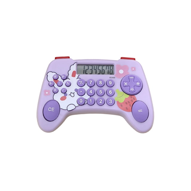 Calculadoras para Estudiantes Estilo de Juego Calculadora Forma Personalizada Estudiante Examen Calculadora Portátil Digital de Mano
