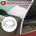 thumbnail image 2 of Unique Bargains 1 Pcs Tira Protectora de Borde de Puerta de Coche Ajustable 5m/16.4ft Blanca EPDM, 2 of 7