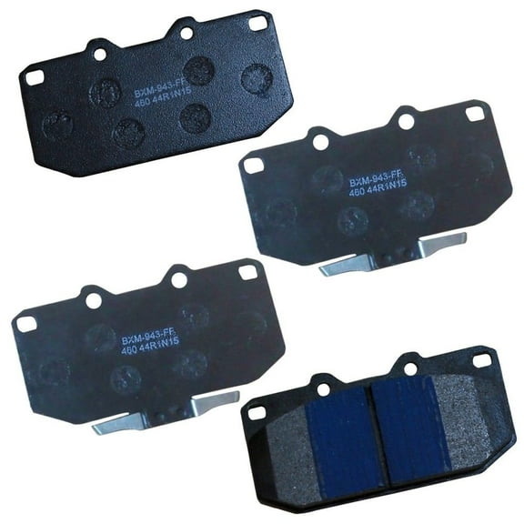 STOP SBM460 Stop Semi-Metallic Brake Pad Fits select: 1990-1993 NISSAN 300ZX