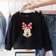 thumbnail image 1 of 1 2 3 4 Años De Edad Ropa De Niños Tops Sudaderas Primavera Otoño Los Mickey Minnie Niñas Jersey Suéter, 1 of 4