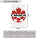 thumbnail image 3 of Bandera de la selección masculina de fútbol de Canadá (31,7 x 45,7 cm), 3 of 5