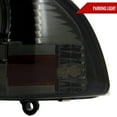 thumbnail image 5 of Crystal Clear Headlights w/ Amber Reflector (Chrome Housing/Smoke Lens) Made for and Compatible with 1997-2004 Dodge Dakota/ 1998-2003 Durango, 5 of 9