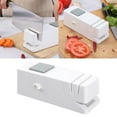 thumbnail image 2 of WHEANG Cutting Dies Multi Purpose Fast Scissors Sharpener Home Electric Sharpener Automatic Kitchen Sharpener One Size White, 2 of 6