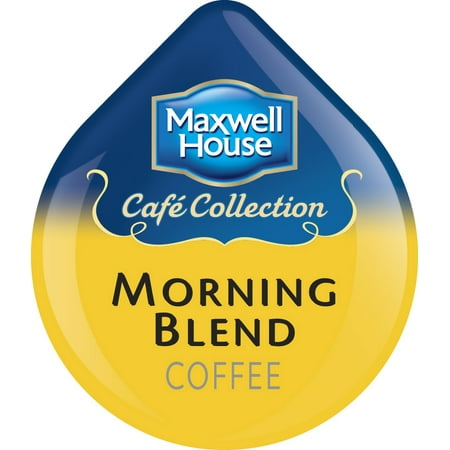 Maxwell House Cafe Collection Morning Blend Ground Coffee T-Disc for Tassimo Brewing System, 14 count