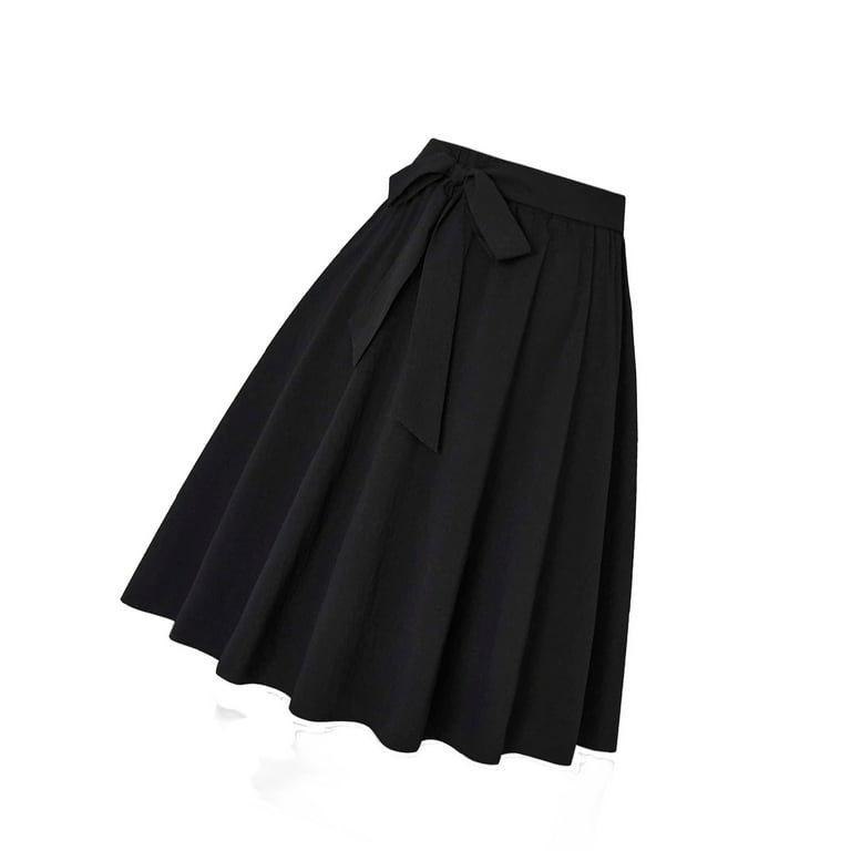 Black flare 2025 skirt 4xl