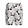thumbnail image 4 of Picia Cute Panda Pajama Shorts for Men, Men's Pajama Bottoms, Sleepwear,Short Pajama Pants-4X-Large, 4 of 9